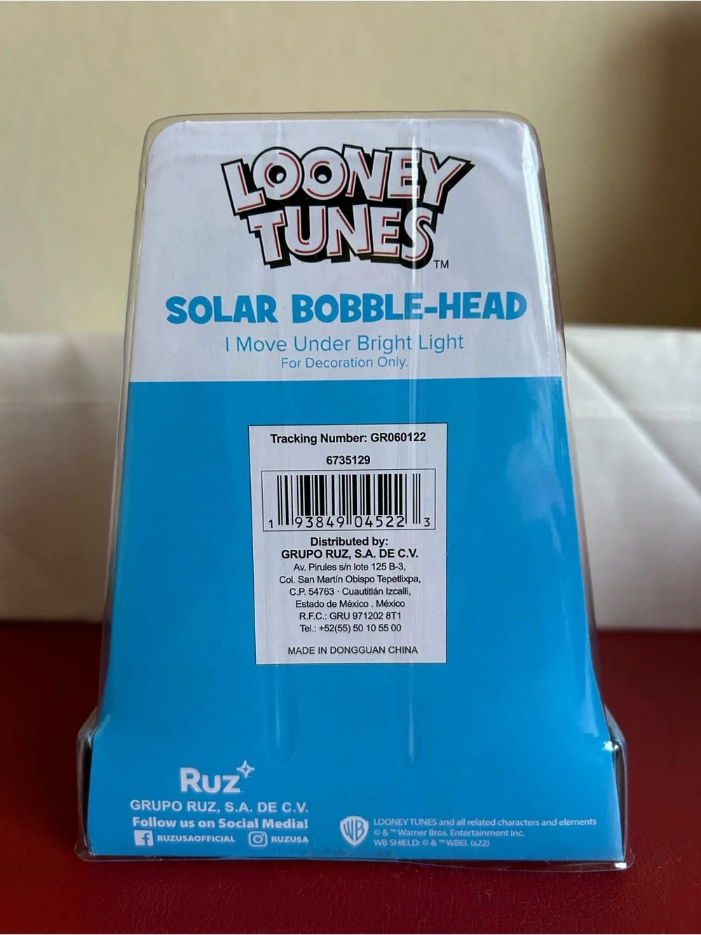 Tweety Bird Solar Bobblehead